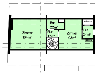 Grundriss Dachgeschoss