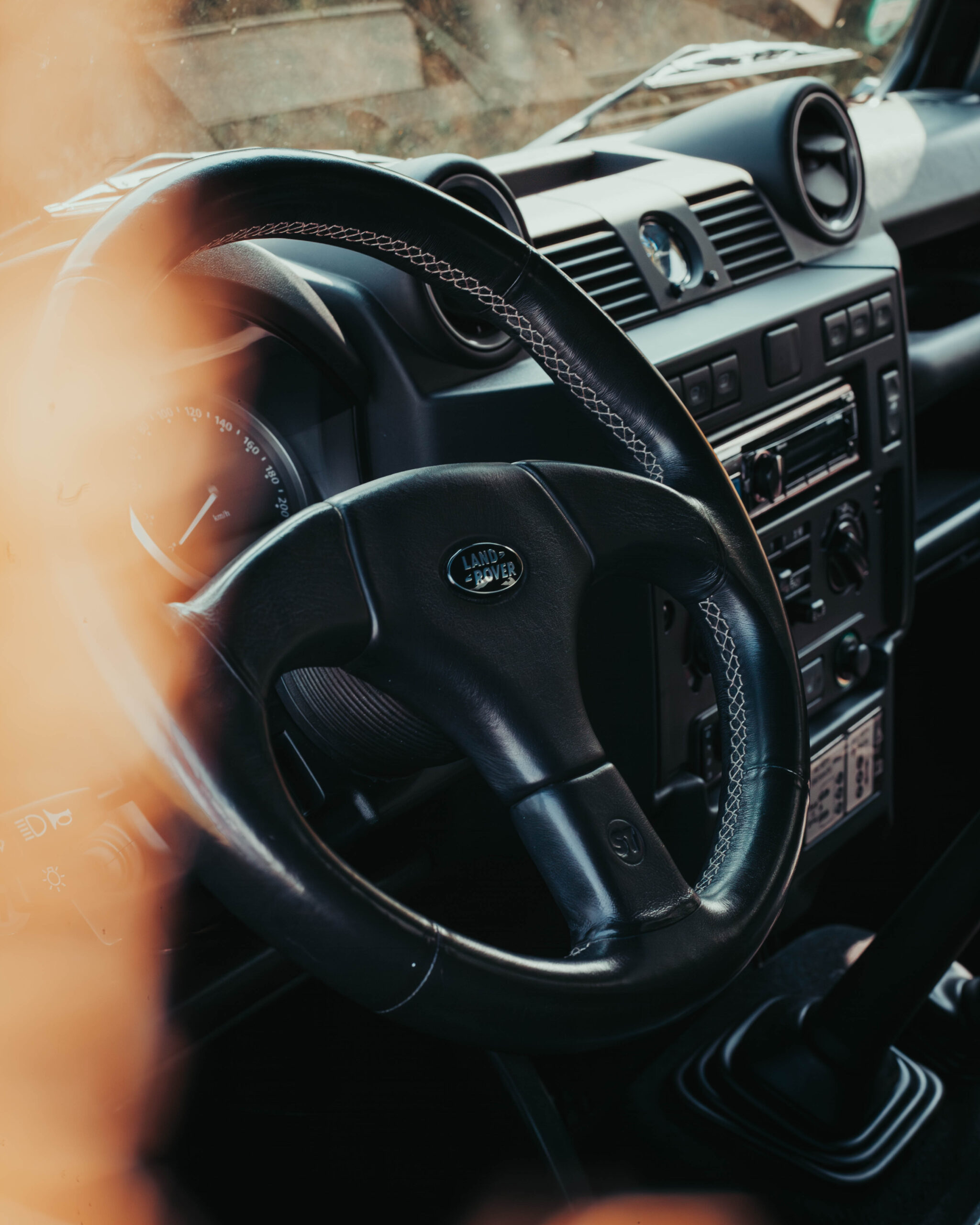 Land Rover Defender Innen Lenkrad